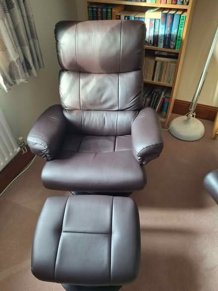 Photo of free Two Chairs with foot stools (Nant Glas LD1) #1