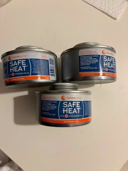 Photo of free Canned heat (Sterno) (Aurora near Eola & NY) #2