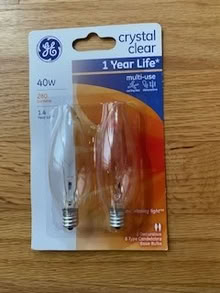 Photo of free Candelabra base bulbs (Chevy Chase DC) #1