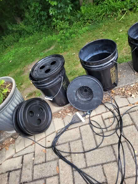 Photo of free 5 gallon buckets for hydroponics (Elburn) #1