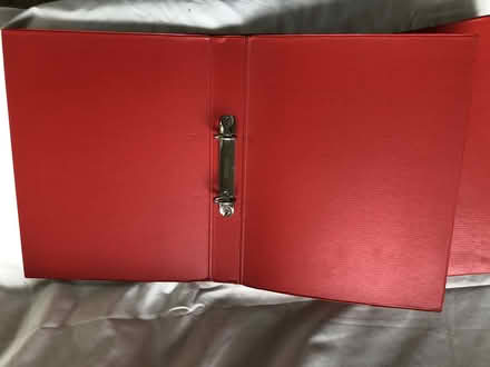Photo of free Three red A4 folders (Harrogate HG2) #3