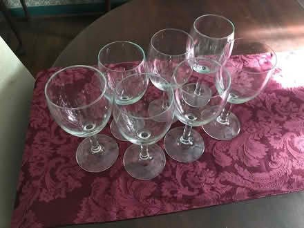 Photo of free Wine glasses (7) (Dunkirk, MD) #1