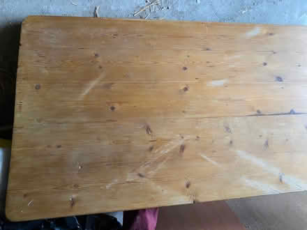 Photo of free Wooden table top (BD17 5LZ) #1