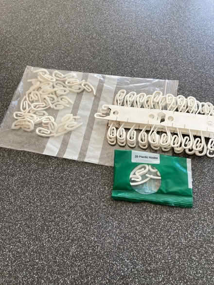 Photo of free Curtain hooks (The Folly BN7) #1