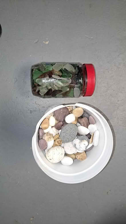 Photo of free Beach glass and beach stones (Off of Rt 206 and Triangle Rd) #2