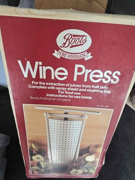 Photo of free Wine making equipment (SN25 Blunsdon) #1