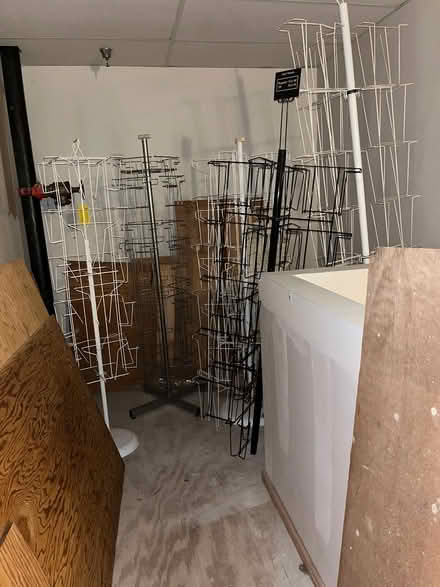 Photo of free Retail store rotating floor racks (221 chestnut street, 19106) #1