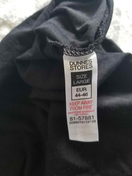 Photo of free Black t-shirt cowboy flower design (Gloucester) #4