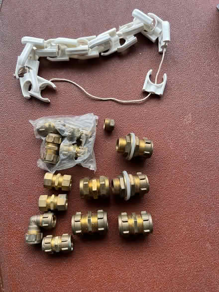 Photo of free Brass pipe fittings (Monkseaton NE25) #1