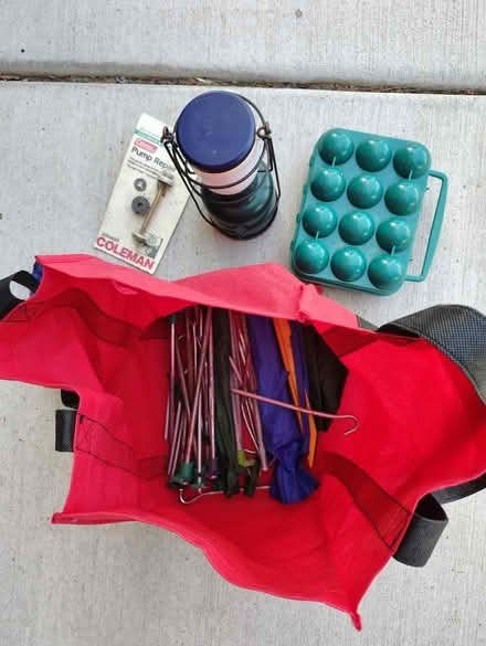 Photo of free Assorted tent stakes & Camping gear (NE Heights: Juan Tabo - Menaul) #1