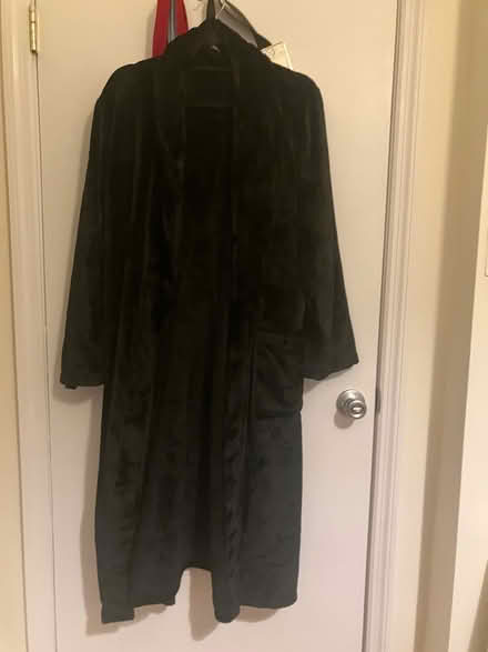 Photo of free black fuzzy robe (Crown heights) #1