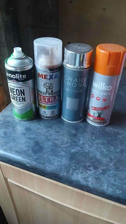Photo of free Spray paints (Upton CH49) #1