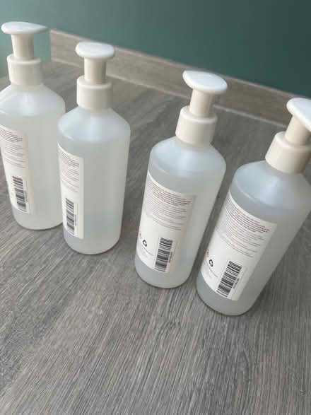 Photo of free 4 unopened bottles of Hand Sanitiser Gel (Southsea PO4) #3
