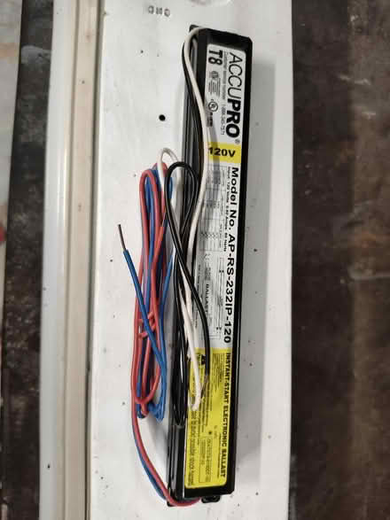 Photo of free 2 4 foot T8 shop light fixtures (Westmont) #2