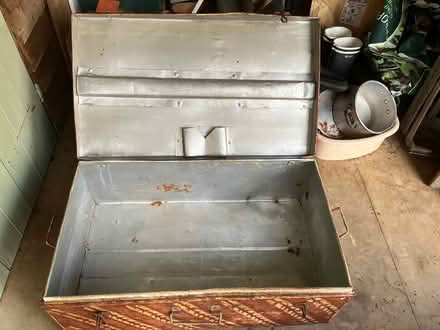 Photo of free Metal trunk (Desford, Leicester LE9) #3