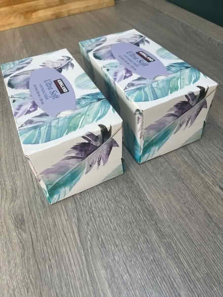 Photo of free 2 Unopened packets of Facial Tissues. (Southsea PO4) #1