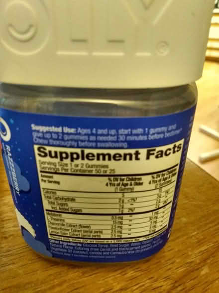 Photo of free Children's Sleep Gummies (Dorsey's Search) #1