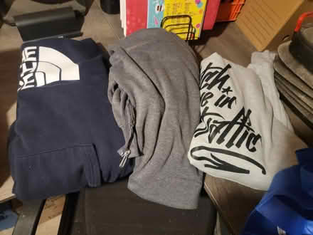 Photo of free (3) xl, xxl men hoodies (north philadelphia) #1