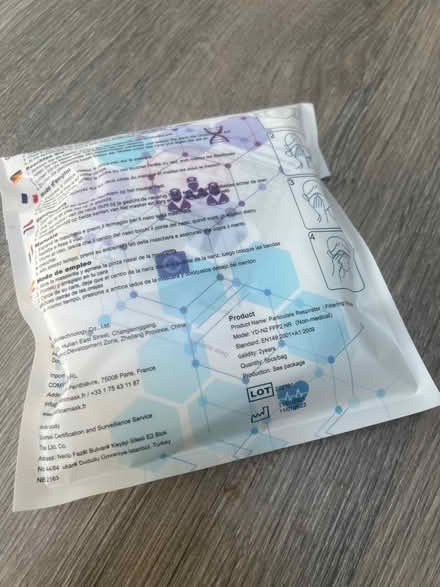 Photo of free FFP2 Respirator mask. In original packaging. (Southsea PO4) #1