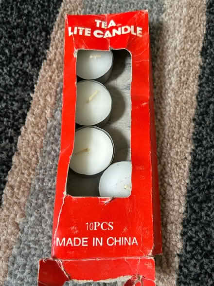 Photo of free Tea lite candles (Jennetts park RG12) #1