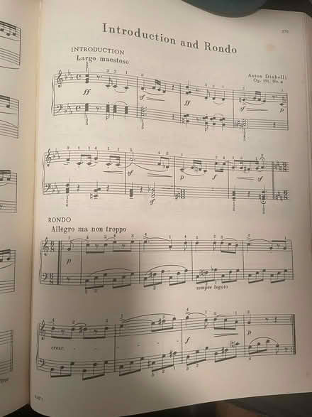 Photo of free Piano sheet music (West U/Rice Village) #2