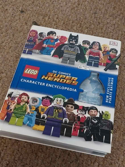 Photo of free Lego DC character encyclopedia (Coley RG1) #1