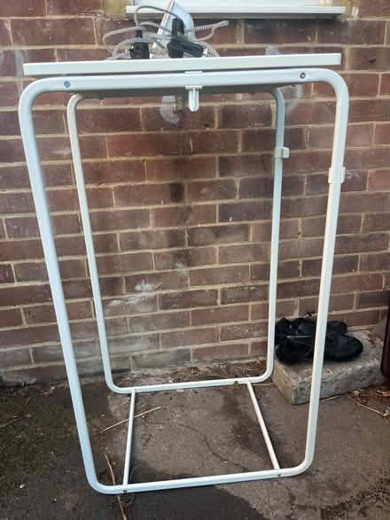 Photo of free IKEA hanging rail unit, clip on desk lamp (Sunninghill SL5) #2