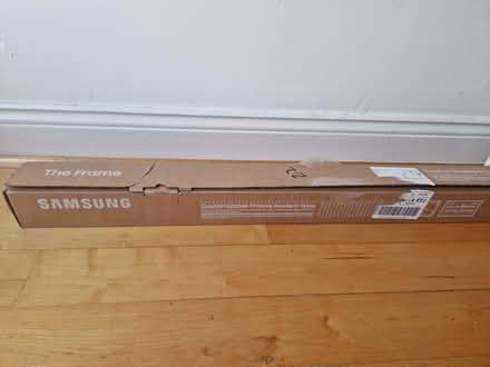 Photo of free Brown wooden frame for The Frame Samsung TV (West Kensington W14) #2