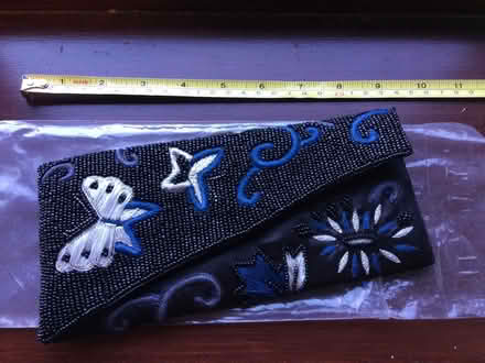 Photo of free pretty beaded small clutch (Sandbach Heath CW11) #1