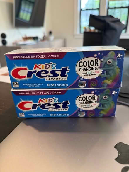 Photo of free Unopened crest kids toothpaste (Scarsdale) #1