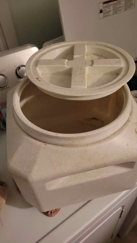 Photo of free Pet food storage container (Aberdeen by train station) #1