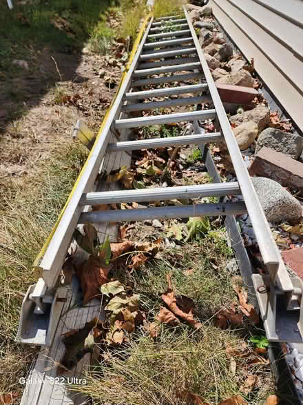 Photo of free 12 to 24 feet aluminum ladder (Peabody) #2
