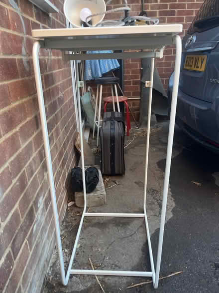 Photo of free IKEA hanging rail unit, clip on desk lamp (Sunninghill SL5) #3