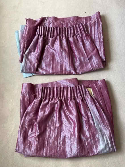 Photo of free Long purple curtains (Lower Weston) #2