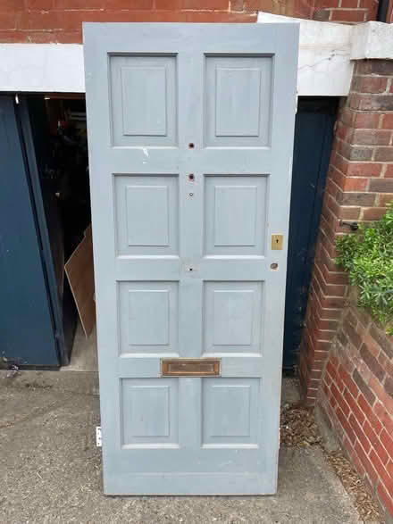 Photo of free 8 panel front door (Kt18 5bg) #1