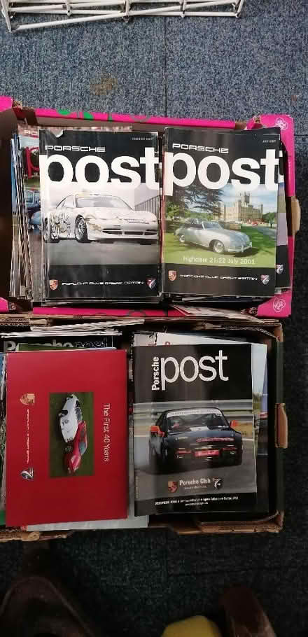 Photo of free Porsche post magazines (Winklebury RG23) #1