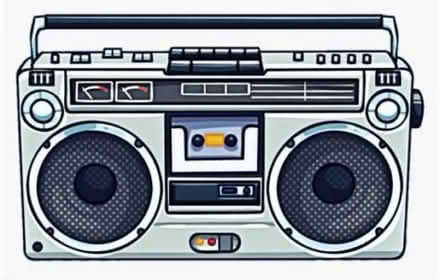 Photo of Retro cassette player (Hayward D street) #1