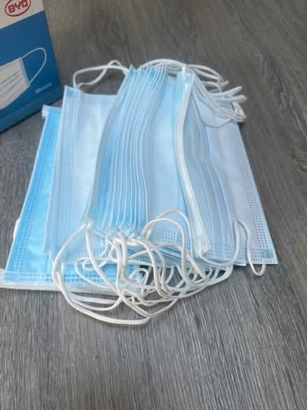 Photo of free Opened box of 3 layer face masks. (Southsea PO4) #4