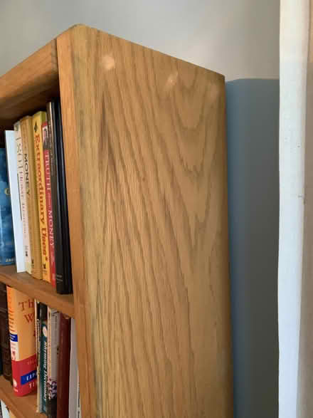 Photo of free Tall Wood Shelf Unit (Pico/Robertson Area) #2