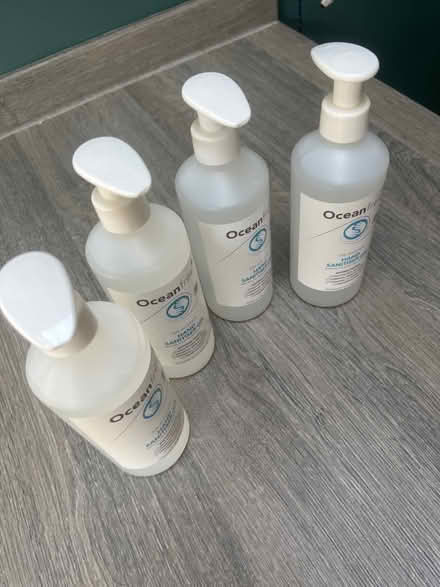 Photo of free 4 unopened bottles of Hand Sanitiser Gel (Southsea PO4) #2