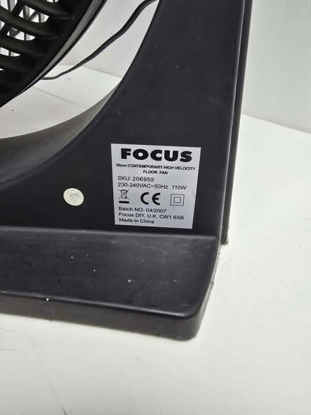 Photo of free FOCUS Floor Fan (Bedford Centre MK40) #1