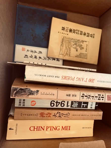 Photo of free Books in Chinese (WM. Brookhurst and bolsa) #1