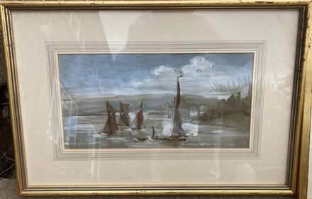 Photo of free Framed mirror and 2 prints (Cookhill B49) #3