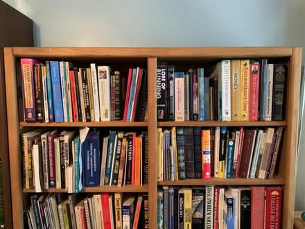 Photo of free Tall Wood Shelf Unit (Pico/Robertson Area) #4