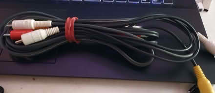Photo of free 2 stereo cables (Crown Wood RG12) #1