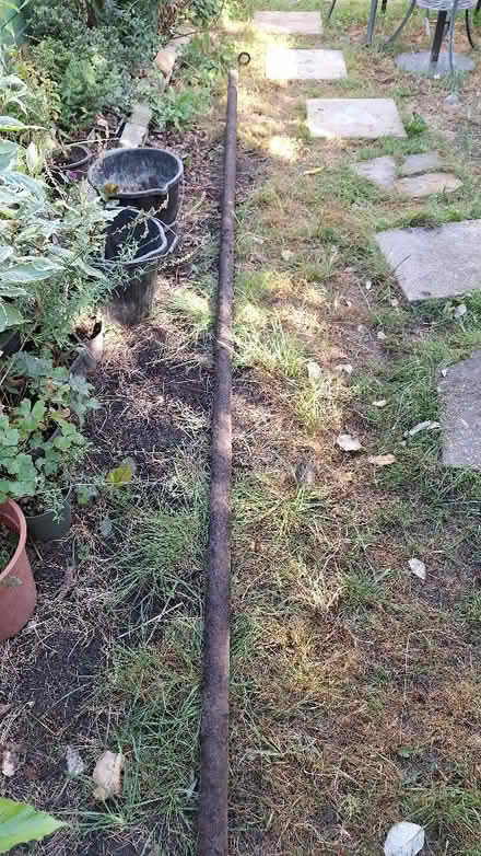 Photo of free Long rusty metal pole (Temple Mills E15) #1