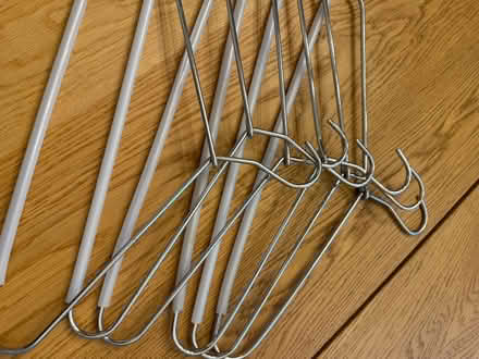 Photo of free Heavy duty metal hangers (Little Silver) #2