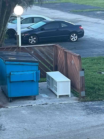 Photo of free Curb Alert - white cabinet (Davie, FL) #2