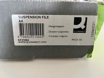 Photo of free A4 suspension files (Castleknock) #3