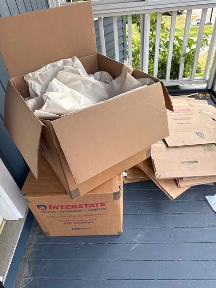 Photo of free Moving Boxes and Paper (Swampscott) #1